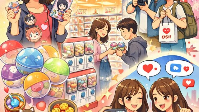 カプセルトイ なぜ人気？ブームの理由と市場規模