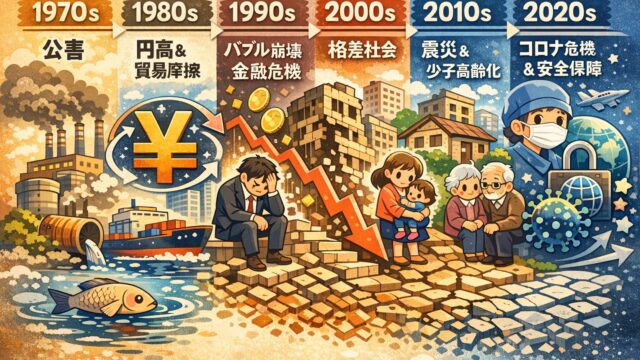 日本の政治問題 戦後から現代までの変遷を解説
