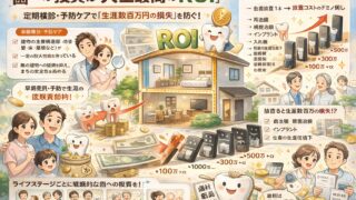 歯の健康に投資すべき理由｜数千万円の価値がある根拠