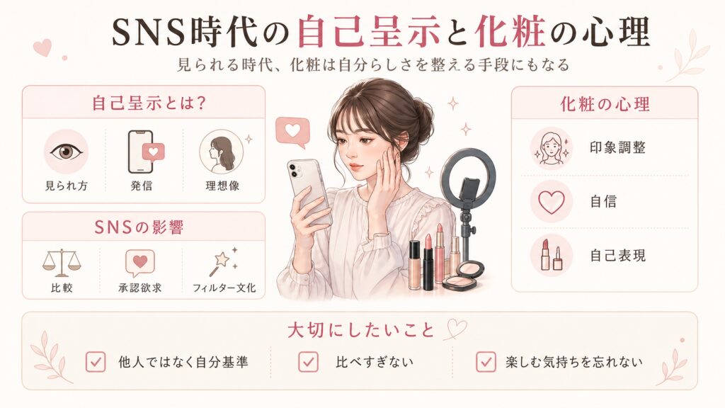 「鏡の前で唱えたい」セルフ・アファメーション5つの解説図