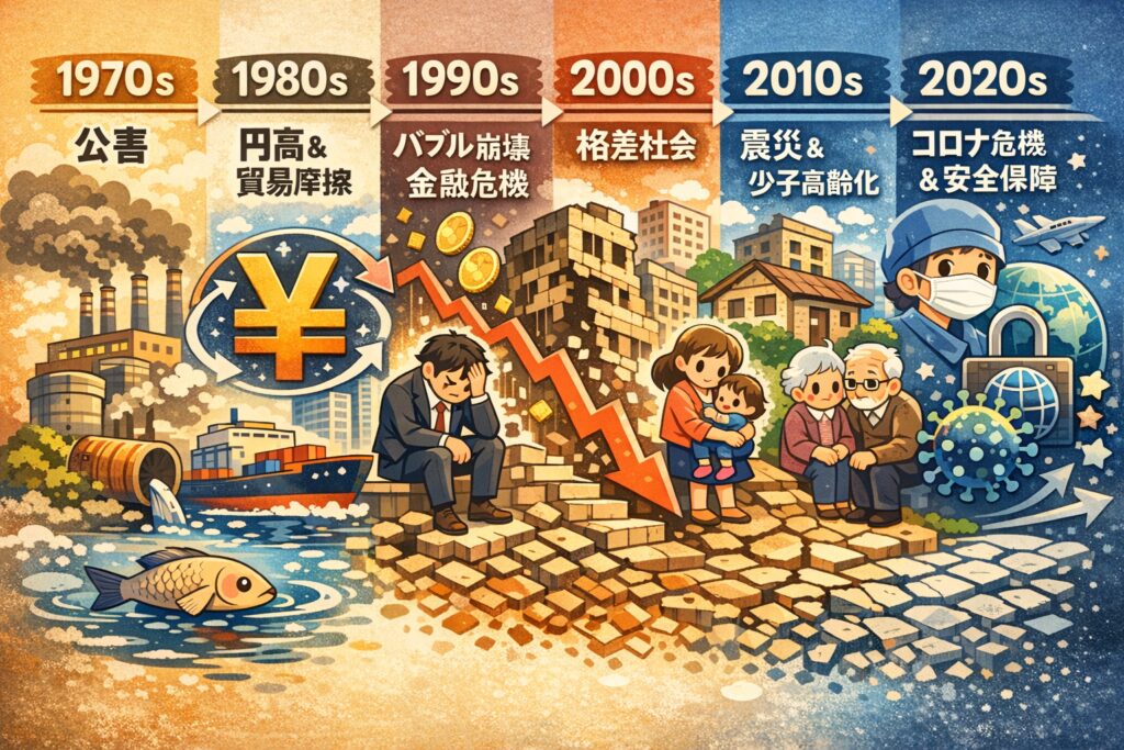 「2030年代以降」の日本を構想するための書籍・レポートの解説図
